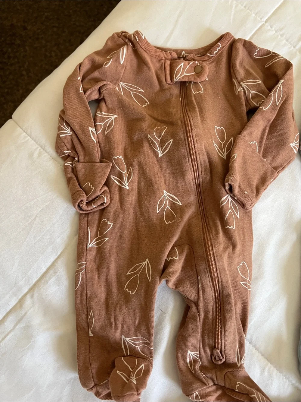 Three Carter's Baby Footie Lot
